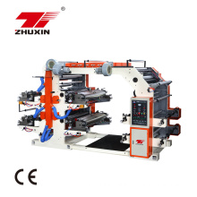 Zhuxin brand Four Color Bag Flexo Printing Machine